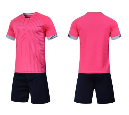 2003 Customize Team Pink Children's Soccer Jersey Kit(Shirt+Short)