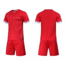 2003 Customize Team Red Children's Soccer Jersey Kit(Shirt+Short)