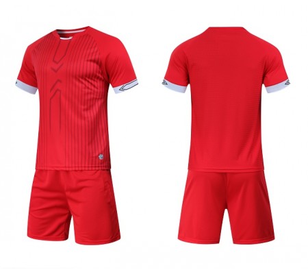 2003 Customize Team Red Children's Soccer Jersey Kit(Shirt+Short)