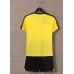 2004 Customize Team Yellow Children's Soccer Jersey Kit(Shirt+Short)