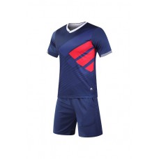 2005 Customize Team Dark Blue Children's Soccer Jersey Kit(Shirt+Short)