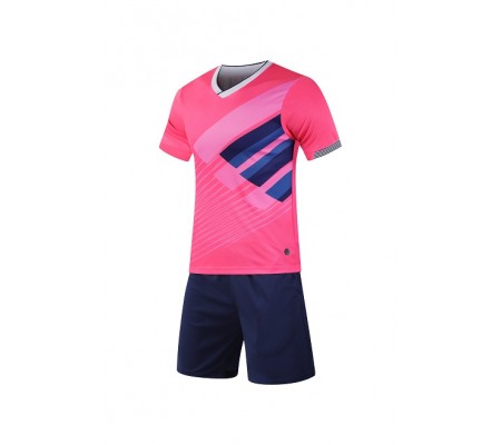 2005 Customize Team Pink Children's Soccer Jersey Kit(Shirt+Short)