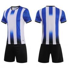 2806 Customize Team Blue Children's Soccer Jersey Kit(Shirt+Short)