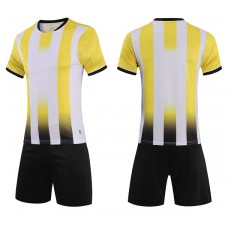 2806 Customize Team Yellow Children's Soccer Jersey Kit(Shirt+Short)